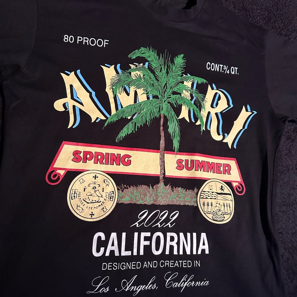 AMIRI Black T-Shirt